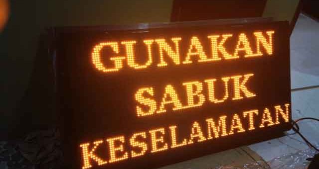 Jual Running Text|Teks Berjalan Sumatera – Indonesia