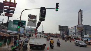 Lampu lalu lintas Citra Raya - Tangerang - indotraffic.net